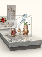 Мемориал с розой IT - 0713