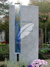 Памятник со стеклом S0_87