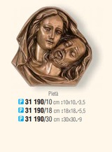 Иисус Христос с Мадонной, бронза